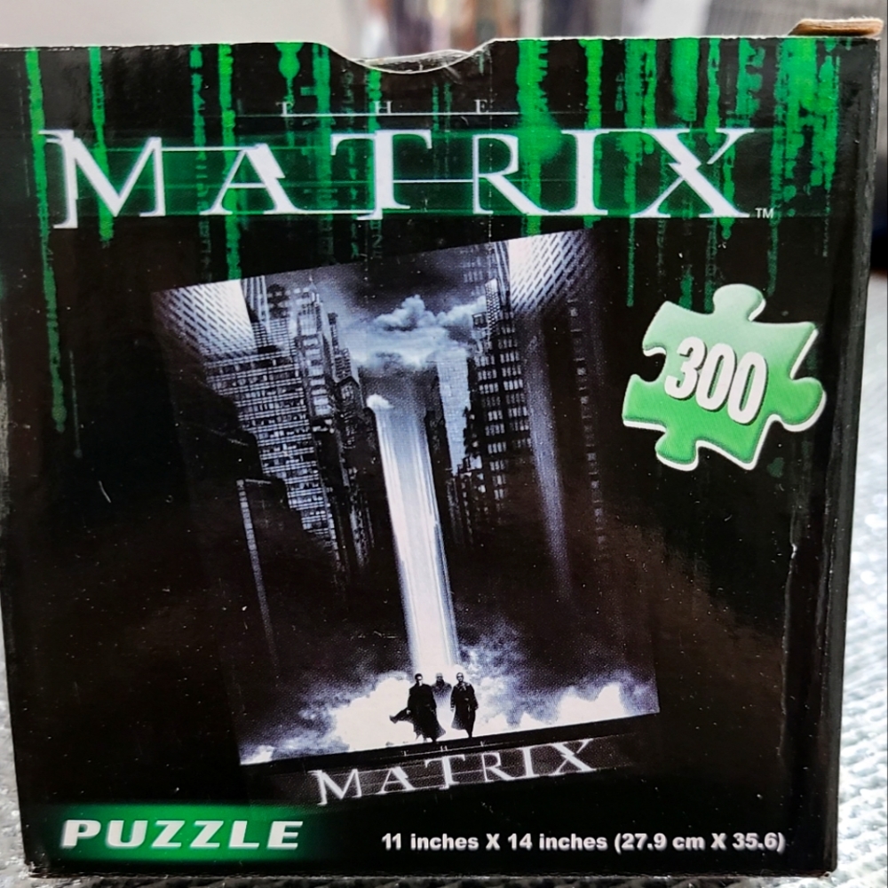 Matrix 300 Piece Puzzle 11"×14" Warner Brothers Age 17+ SEALED Adult Collectible